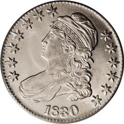 1830 50C Large 0 MS64 PCGS
