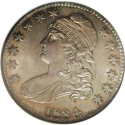1834 50C MS65 NGC O-101 Ex: Eliasberg