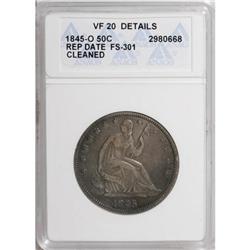 1845-O 50C VF20 ANACS.