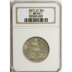 1875-CC 50C MS62 NGC