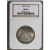 Image 1 : 1875-S 50C MS64 NGC