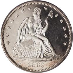 1862 50C PR65 Cameo PCGS