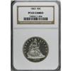 Image 1 : 1863 50C PR63 Cameo NGC