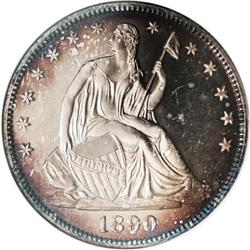 1890 50C PR66 Cameo NGC