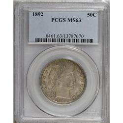 1892 50C MS63 PCGS