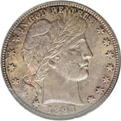 1893 50C MS64 PCGS