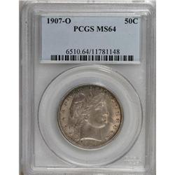 1907-O 50C MS64 PCGS