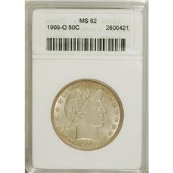 1909-O 50C MS62 ANACS