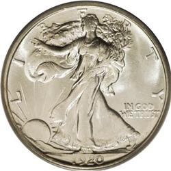 1920-S 50C MS63 PCGS