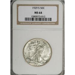 1929-S 50C MS64 NGC