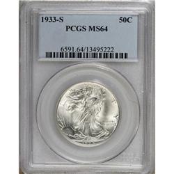 1933-S 50C MS64 PCGS