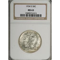 1934-S 50C MS63 NGC