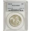 1935-D 50C MS65 PCGS