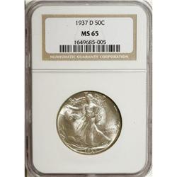 1937-D 50C MS65 NGC
