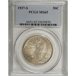 1937-S 50C MS65 PCGS