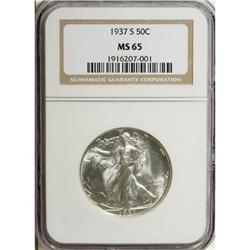 1937-S 50C MS65 NGC