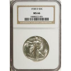 1938-D 50C MS66 NGC