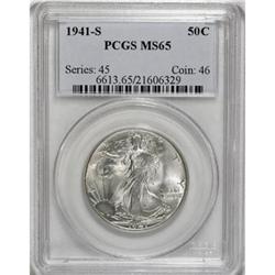 1941-S 50C MS65 PCGS