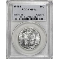 1941-S 50C MS66 PCGS