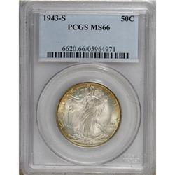 1943-S 50C MS66 PCGS