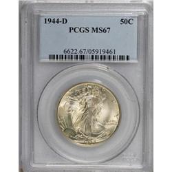 1944-D 50C MS67 PCGS