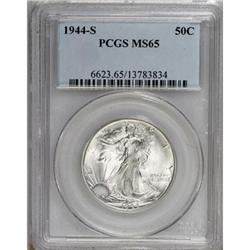 1944-S 50C MS65 PCGS