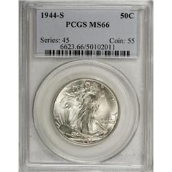1944-S 50C MS66 PCGS