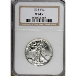 1938 50C PR64 NGC