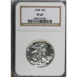 1938 50C PR67 NGC
