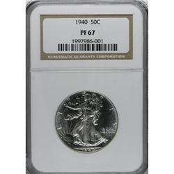 1940 50C PR67 NGC