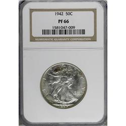 1942 50C PR66 NGC