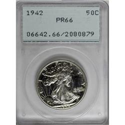 1942 50C PR66 PCGS