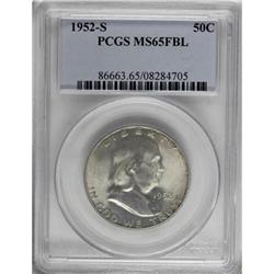 1952-S 50C MS65 Full Bell Lines PCGS