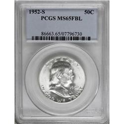1952-S 50C MS65 Full Bell Lines PCGS