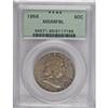 Image 1 : 1956 50C MS66 Full Bell Lines PCGS. Mottled autumn-bro