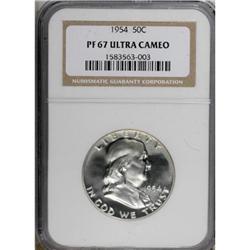 1954 50C PR67 Deep Cameo NGC