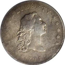 1794 $1 XF40 Details NCS