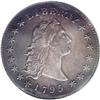 Image 1 : 1795 $1 Flowing Hair, Three Leaves XF45 PCGS