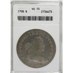 1798 $1 Large Eagle VG10 ANACS B-23