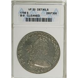 1799 $1 VF20 Details ANACS B-8