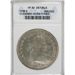 1799 $1 7x6 Stars VF30 Details ANACS B-21