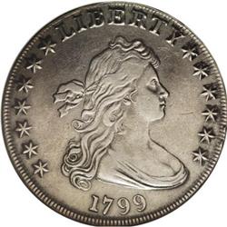 1799 $1 7x6 Stars XF40 Details ANACS B-8A