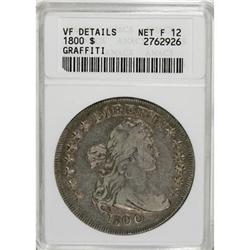 1800 $1 Fine 12 Details ANACS