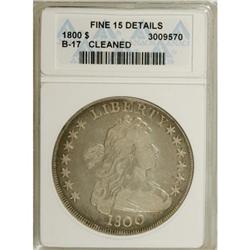 1800 $1 Fine 15 Details ANACS. B-17
