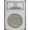 Image 3 : 1803 $1 Large 3 XF45 NGC B-6