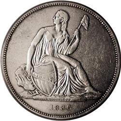 1836 $1 Judd-60 Original PR40 PCGS