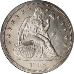 1846 $1 MS63 NGC