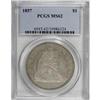 Image 3 : 1857 $1 MS62 PCGS
