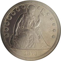 1873-CC $1 XF40 Details ANACS