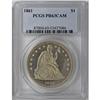 Image 3 : 1861 $1 PR63 Cameo PCGS